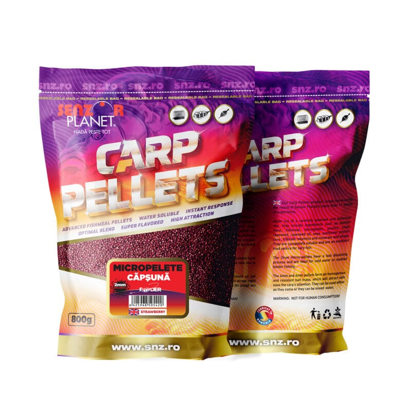 MICROPELETE CAPSUNA (ROSU) 2mm 800g